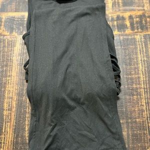 Black Stretchy Laced Dress